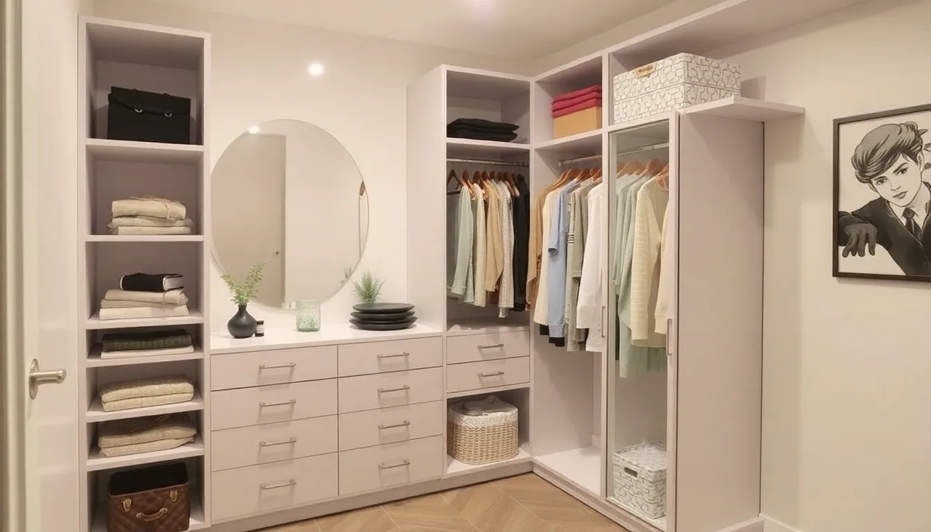 Actualización de closet para huéspedes