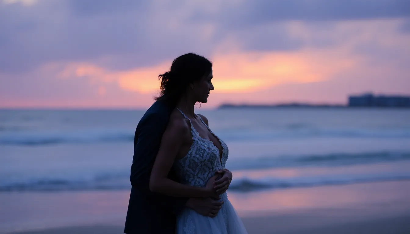 La esposa pinta mientras el esposo está fuera
