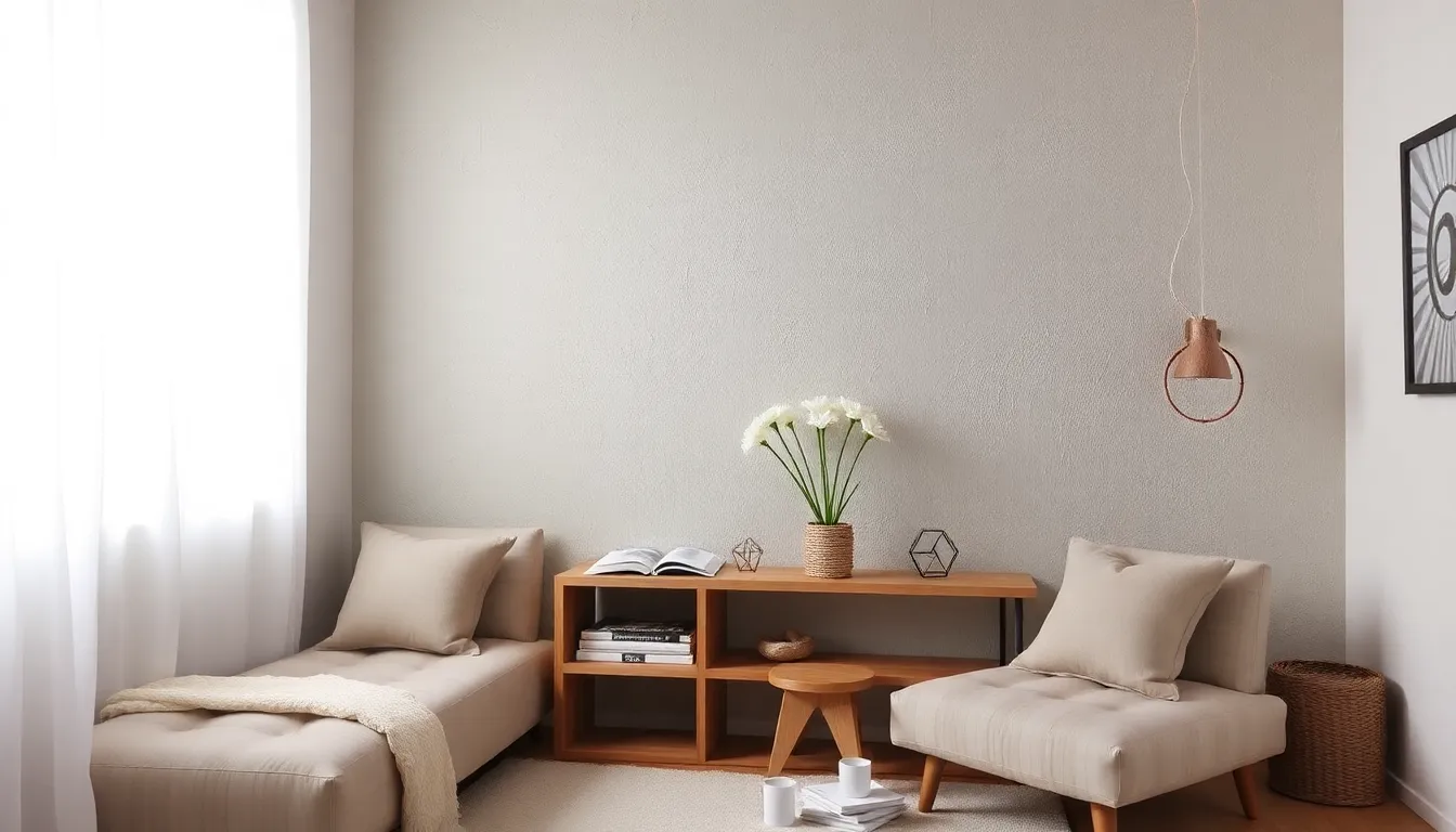 Tratamiento de pared con cinta decorativa